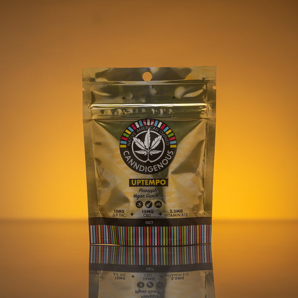 UPTEMPO GUMMIES - 1:1 ratio - 15mg Delta 9+ THC & 15mg CBD